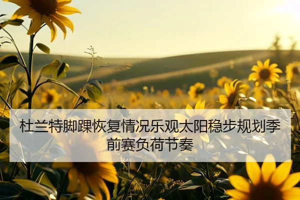 杜兰特脚踝恢复情况乐观太阳稳步规划季前赛负荷节奏